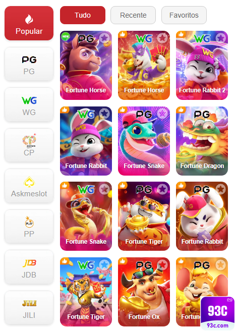 Experiência de Jogos 93c.com